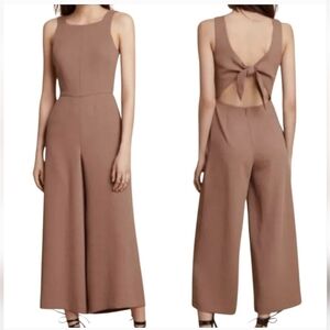 Aritzia Wilfred Ecoulement Sleeveless Wide-Leg Jumpsuit with Back Tie NWOT